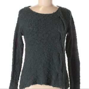 Anthropologie Yellow Bird Green Cottagecore Sweater